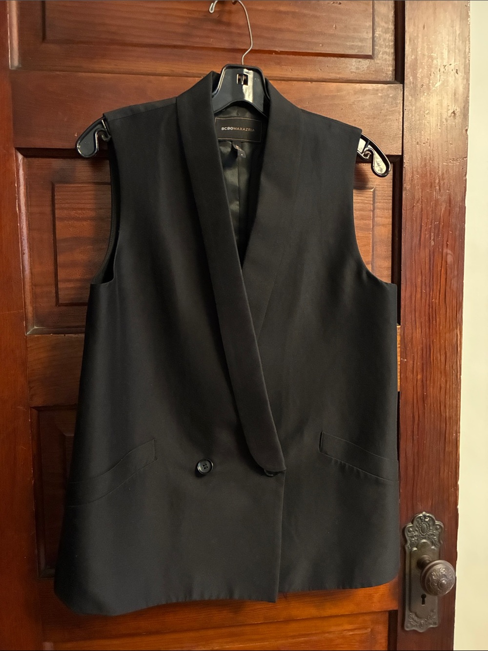 BCBG Tuxedo Vest